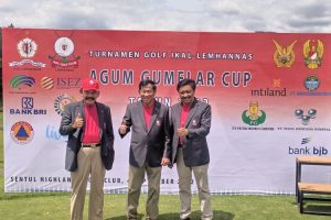 Turnamen golf Agum Gumelar Cup sukses digelar dan diikuti 151 peserta