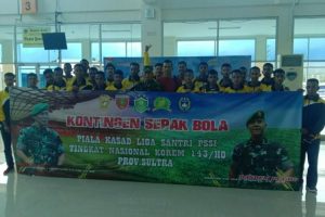 21 Santri Asal muna Sulawesi Utara mengikuti liga santri di bandung dalam peringatan hari santri nasional
