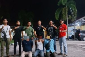 Polisi Tangkap 3 Pencuri Pipa Pertamina di Kampar