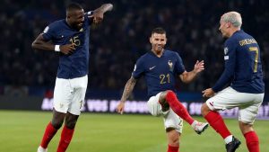 Perancis Berhasil Bawa Kemenangan, Tapi Olivier Giroud Cedera
