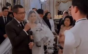 Suka Cita Pernikahan Kevin Sanjaya yang Digelar di Paris