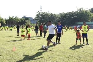 Kemenpora gandeng Firman Utina latih 200 siswa SSB di Gorontalo