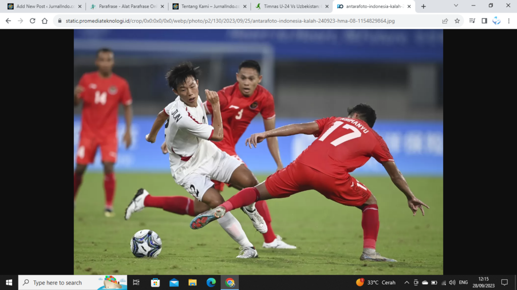Timnas Indonesia Ingin Ciptakan Sejarah Baru di Asian Games 2023 Lawan Uzbekistan