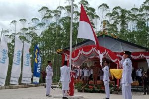 Detik-detik Proklamasi diperingati di titik nol ibu kota negara baru