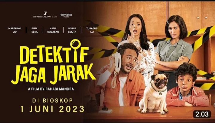 Sinopsis Film Detektif Jaga Jarak yang Akan Tayang 1 Juni Mendatang