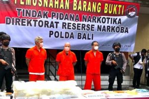 Selama 6 Bulan, Polda Bali Tangkap 16 WNA yang Terlibat Kasus Narkoba