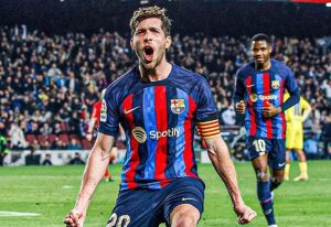 Sergi Roberto Gunakan Ban Kapten Gantikan Sergio Busquets di Barceloa Muim Ini