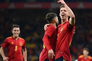 Unggul 2-1 atas Albania, Dani Olmo Bawa Spanyol Menang