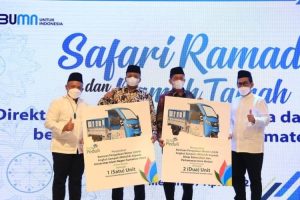 PLN Sumut: Serahkan Bantuan Dua Unit Motor Listrik Sampah