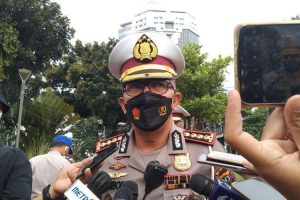 Unjuk Rasa BEM SI, Polisi Tutup Arus Lalu Lintas di Istana Negara