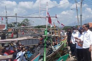 Nelayan Di Cirebon Sampaikan Aspirasi Ke Presiden Jokowi Soal BBM Solar
