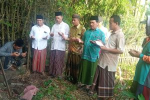 Peletakan Batu Pertama Gedung MA Shirathul Ulum Desa Kertomulyo Pati