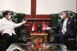 Kerja Sama Pertahanan Dengan Kroasia,Menhan Prabowo Menyambut Baik