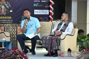 Berdayakan Ekonomi Masyarakat, Bank NTT Bantu Pasarkan Produk Tenun Ikat UMKM Manggarai