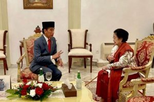 Megawati Soekarnoputri Ditemui Presiden Jokowi Di Istana Negara