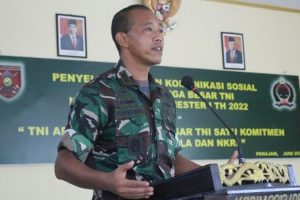 Komandan Kodim 0913/PPU : Jajaran TNI Jangan Terjebak Politik
