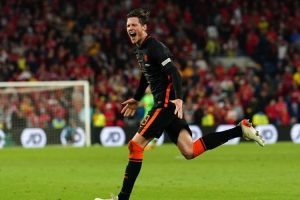 Belanda Taklukkan Wales Berkat Gol Telat Wout Weghortst