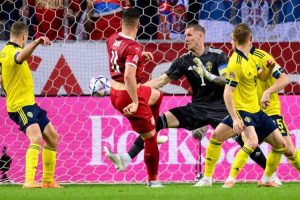 Serbia Kalahkan Swedia 1-0 Berkat Gol Luka Jovic