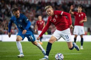 10 Pemain Slovenia Berhasil Menahan Norwegia Dengan Skor Seri 0-0