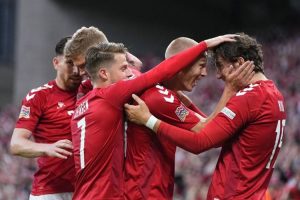 Unggul 2-0, Jonas Wind Bantu Denmark Bekuk Austria