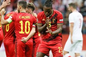 Belgia Berhasil Taklukkan Polandia Berkat Tandukkan Michy Batshuayi