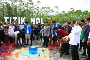 Kapolri Gaungkan Visi Indonesia Emas 2045 di Titik Nol IKN