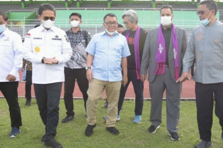 Calon Tuan Rumah Kejuaraan Mini Football Asia Ditinjau Presiden AMFC