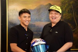 Bertemu Menko Airlangga, Pembalap Mario Aji Minta Keberlanjutan Dukungan