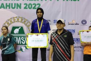 Kejurnas Tenis Meja Yogyakarta, Atlet Sulsel Raih Medali Perak