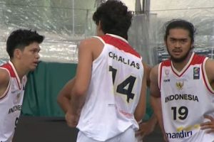 Putra Indonesia Tundukkan Yordania 18-13 Mengawali FIBA Asia 3×3
