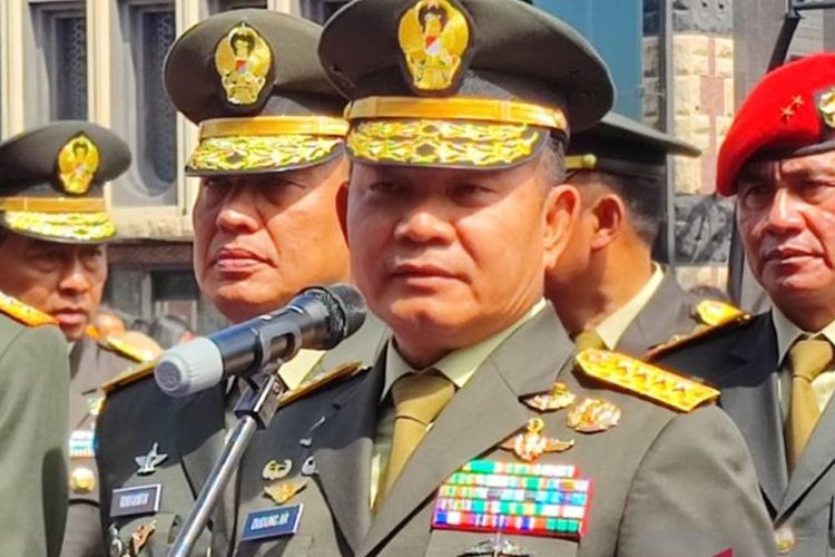 Kasad: Daftar TNI AD Tidak Menggunakan Uang