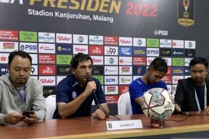 Final Piala Presiden 2022, Arema FC Fokus Hadapi Pertandingan Leg Kedua