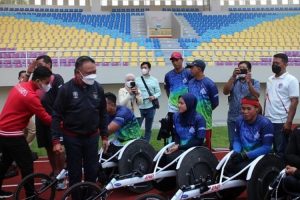 Kesiapan Arena Dan Atlet NPC Indonesia Buat Menpora Optimis
