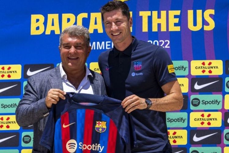 Dapat Tantangan Baru Di Barcelona, Lewandowski Mengaku Senang Dan Menikmati