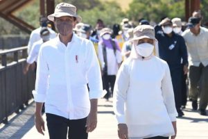 Hunian Wisata Labuan Bajo Di NTT Ditinjau Presiden Joko Widodo