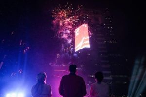 Sandiaga Uno Resmikan Papan LED Sebagai Media Promosi