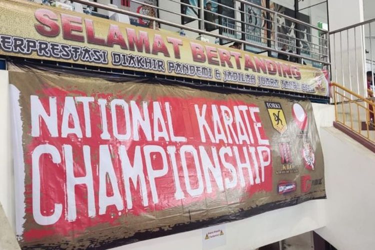 Kejurnas Karate ASKI 2022 Tampilkan 458 Atlet