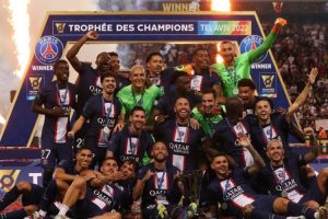 Juarai Piala Super, Neymar, Messi Pimpin PSG Telan Nantes 4-0