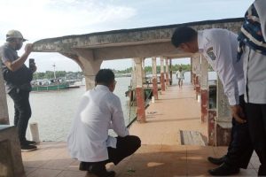 Belitung tutup dermaga penyeberangan pasar tradisional