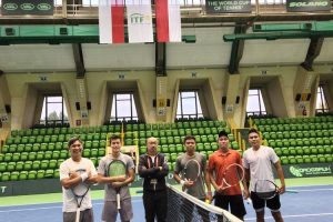 Tim Davis Cup Indonesia tantang Polandia di babak pertama Grup II