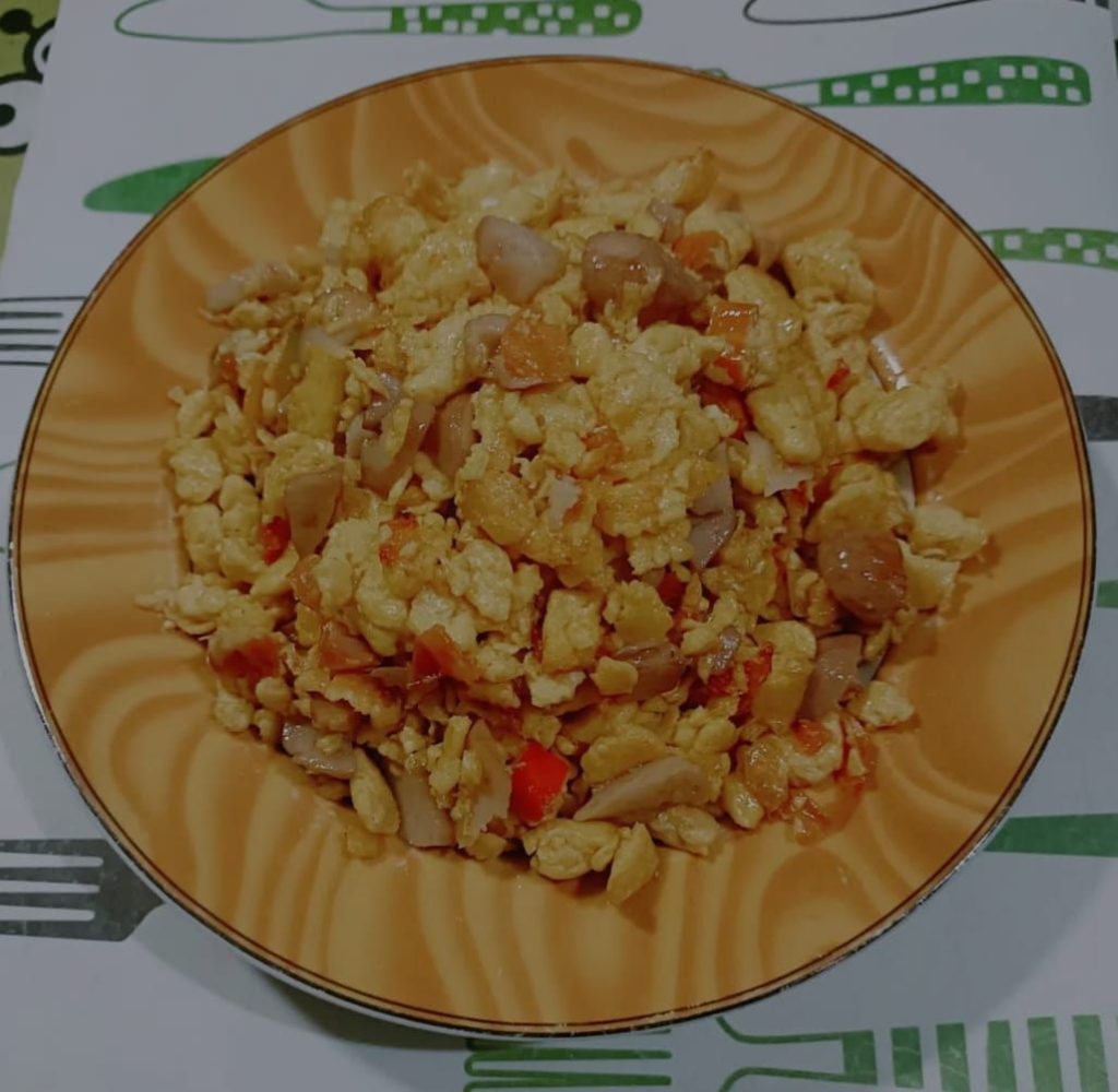 Cara Membuat Orak Arik Telur