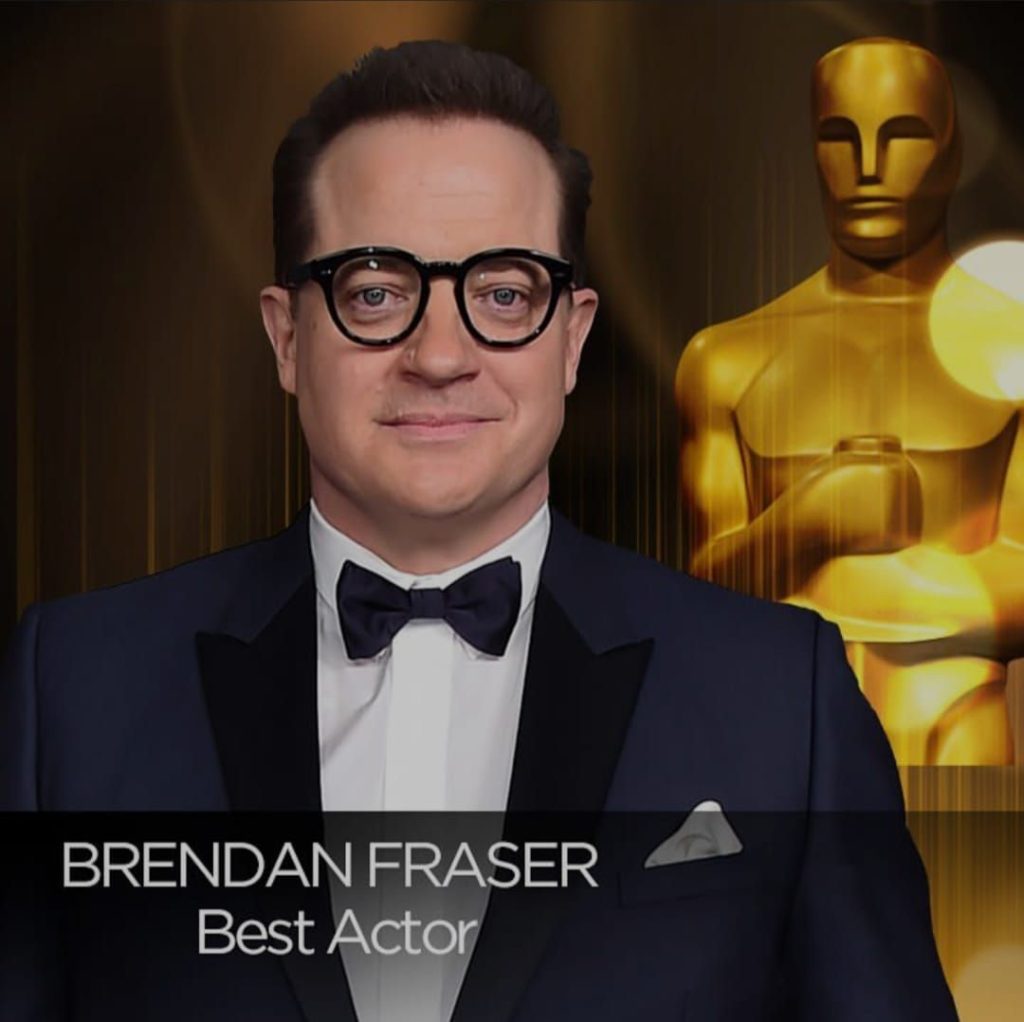 Brendan Fraser Raih Penghargaan Aktor Terbaik di Oscar 2023