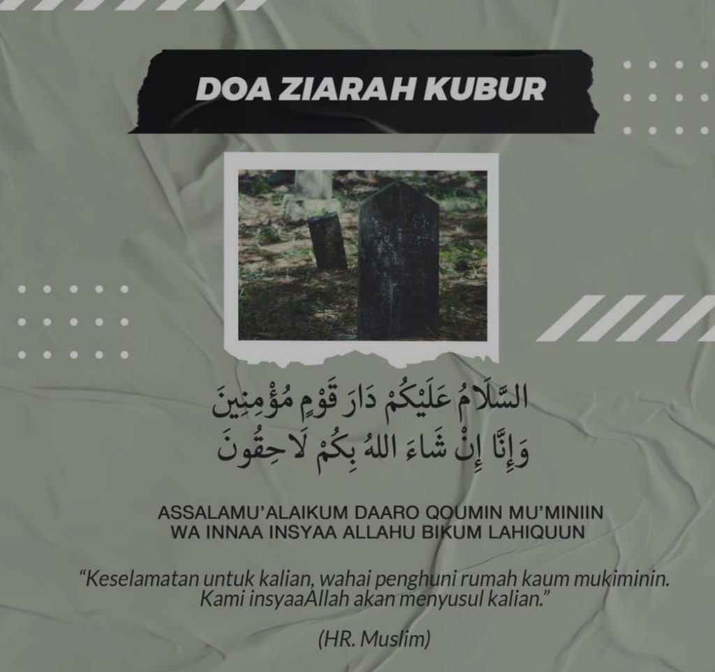 Berikut Bacaan Doa Ziarah Kubur ke Makam Orang Tua, Lengkap Arab, Latin, dan Artinya