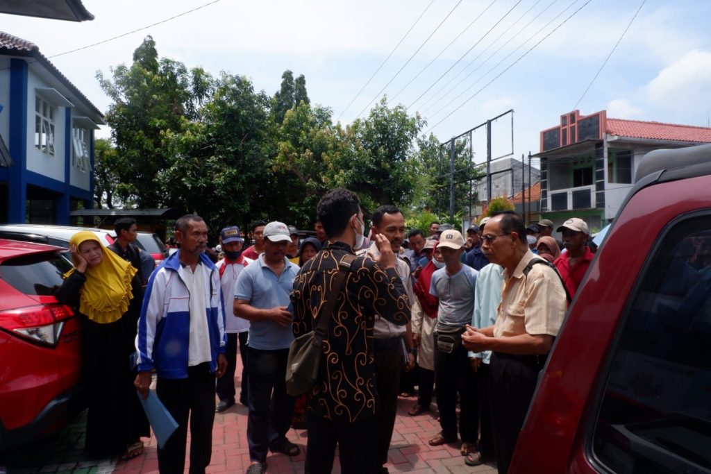 GERAKAN MASYARAKAT PETANI PUNDENREJO GERUDUK KANTAH PATI UNTUK TOLAK PERPANJANGAN HGB PT LAJU PERDANA INDAH