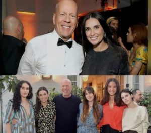 Demi Moore Kasih Kado Ulang Tahun Buat Bruce Willis, Dalam Unggahan Video Tiup Lilin