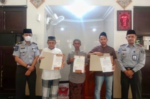 Lapas Kelas 2B Pati, Berikan Remisi 189 WBP Saat Idul Fitri.