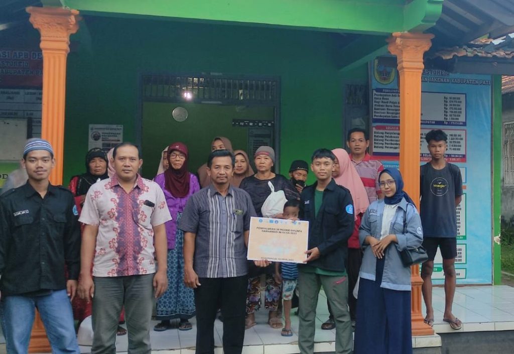 Seluruh Komisariat KMPP Yogyakarta Gelar Aksi Bakti Sosial Ramadhan di Desa Ngastorejo Kabupaten Pati