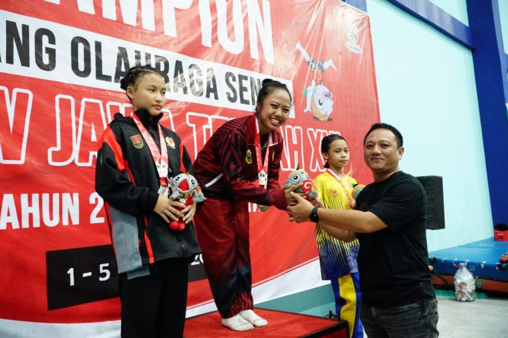 Porprov 2023 Atlet Senam Asal Pati Sabet Empat Medali Emas, Pelatih Targetkan Enam Medali Emas.