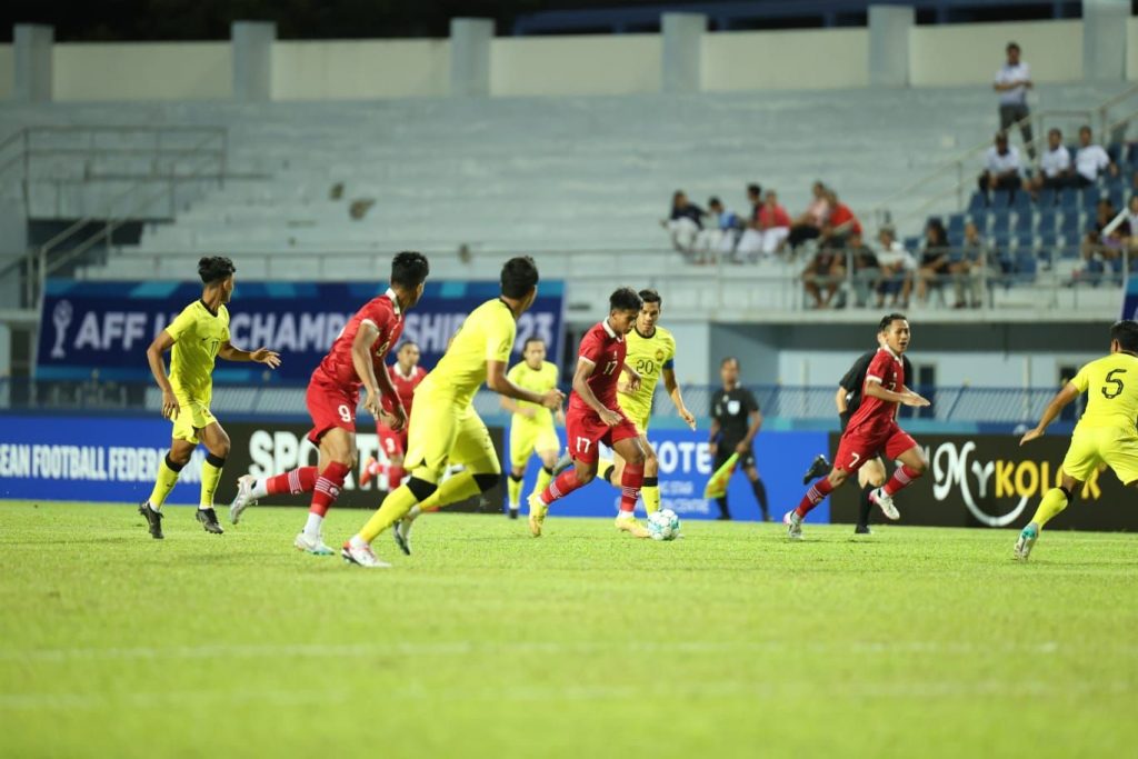 Indonesia Tumbang Atas Malaysia di Pertandingan Perdana Fase Grub AFF 2023