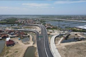 Kementerian PUPR: Progres Seksi 2 Tol Semarang-Demak capai 92,7 persen